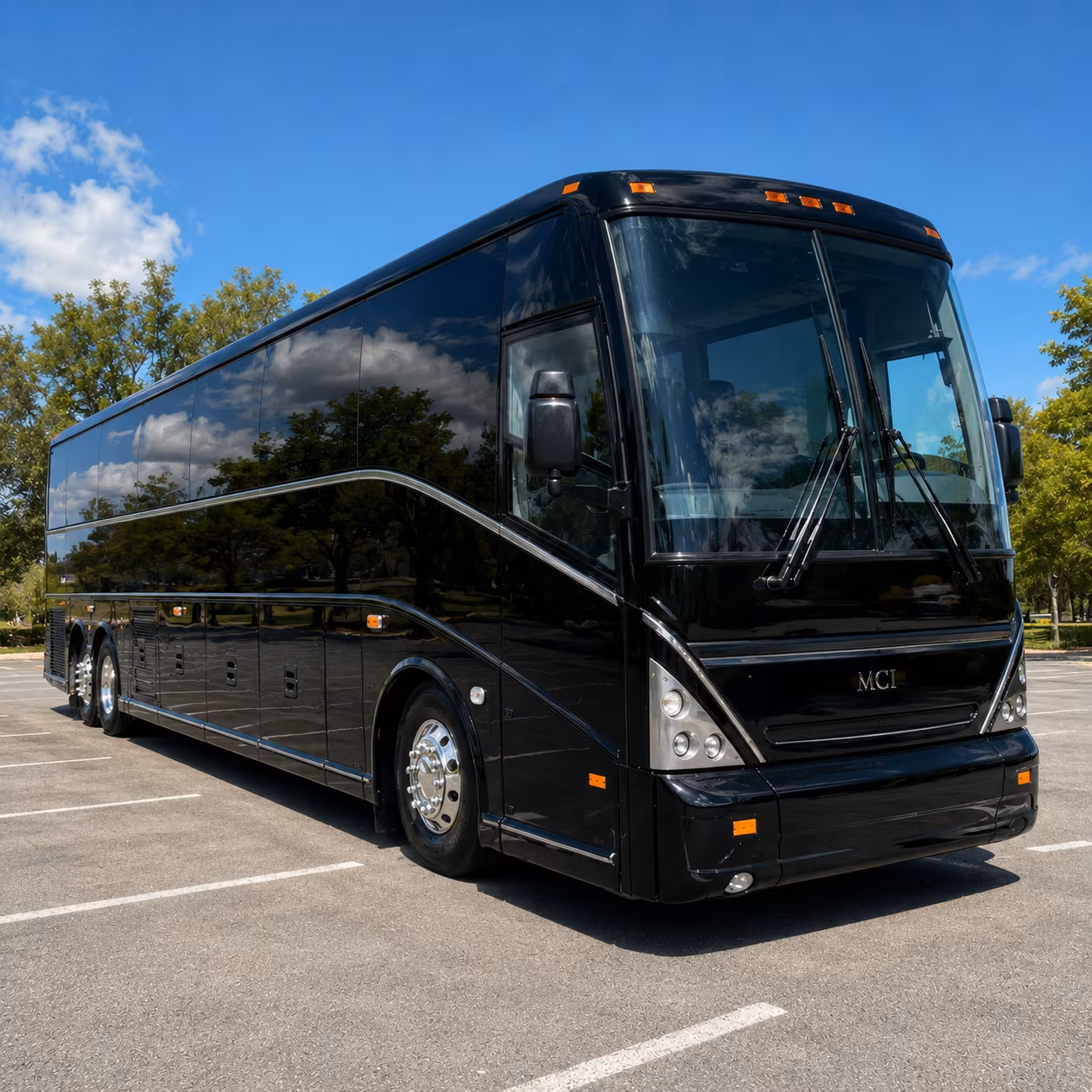 pasadena charter bus services fleet